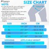 Feamero Plus Size Thigh Compression Wrap for Lymphedema & Swelling