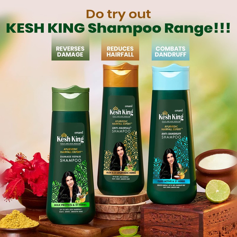 Emami Kesh king Anti Hair Fall Shampoo-200 ml - India