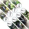 14-Piece Bonsai Tree Kit, Bonsai Tool Set, Carbon Steel Scissors
