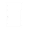 Mini Blank Dividers 6 Tabs White