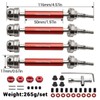 YOEASYHobby Front Rear Driveshafts Axles #45 Steel CVD Slider Drive