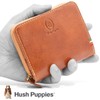 Hush Puppy HP2066 Wallet, Bifold Wallet, Coin Pocket, Round Zipper,