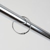 Maytex Rust-Resistant Metal Circular Shower Rings, Set of 12, Chrome