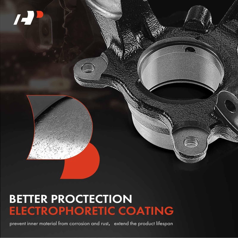 A-Premium Front Right Suspension Steering Knuckle Compatible with Mitsubishi Lancer