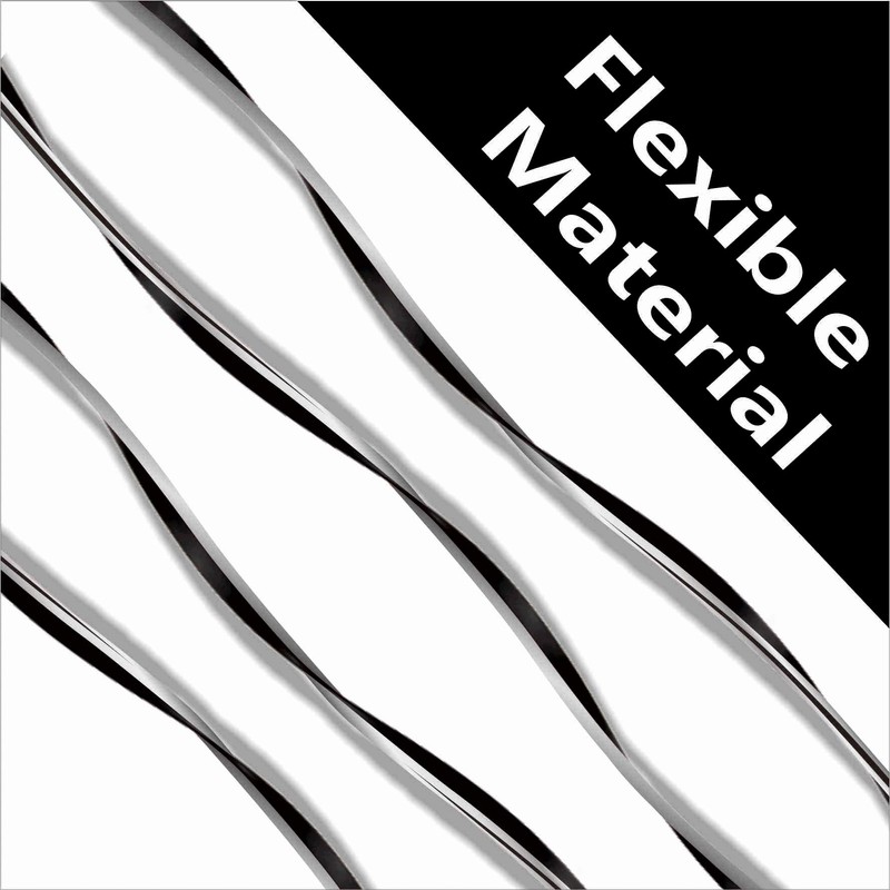 Mr.Brighton LED 50ft (15m) Chrome Silver Car Interior Decorative Molding