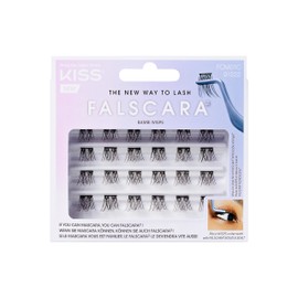 KISS Falscara "Bambi" Wisps Multipack - DIY Eyelash Extension with Eyelash Clusters, Artificial Eyelashes for Doll Eye Look, Reusable Lash Clusters for Natural Volume Look
