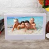 Digital Photo Frame White 7in IPS Screen 1024x600 HD Electronic
