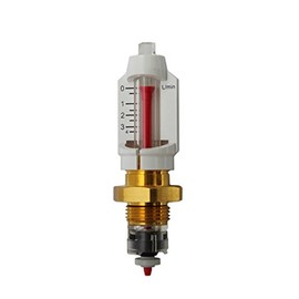 Zewotherm 3/8 Inch Brass Flow Meter Topmeter Flowmeter DFA, 320002
