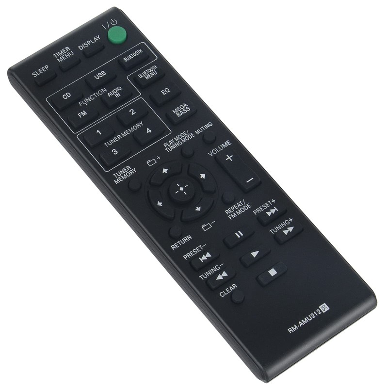 RM-AMU212 Replacement Remote Control - New RMAMU212 Audio Replacement Remote