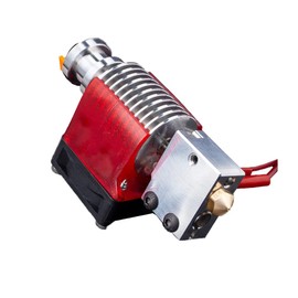 BZ 3D V6 Volcano All Metal Hotend Full Kit,12V 40W Direct & Bowden J-Head Hotend,Nozzle 0.4,Titanium Alloy Heatbreak for 3D Printers V6 Volcano Hotend,Titan,Dual Driver Extruder.