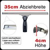 FenWi Window Squeegee with Rubber Lip 35 cm Wide /