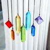 HDCRYSTALGIFTS 7pcs Prisms Crystal Suncatchers for Windows Hanging Rainbow Maker