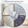 rabbitgoo 3D Pegatina Ventanas Vinilos Decorativos Cristales Protector Privacidad Anti
