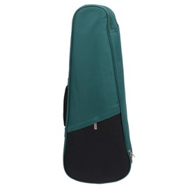 Ukulele Bag Rainbow Series Waterproof Soft Cotton Padded Gig Case Bag for 26 Or 27 Inch Ukulele Dark Green and Black