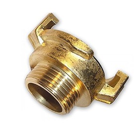 GEKA Quick Couplings with Male Thread 1 Inch Pack of 2