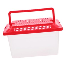 Hohopeti Unique Home for Fish Turtle Portable Plastic Handheld Fish Tank Pet Hamster Box