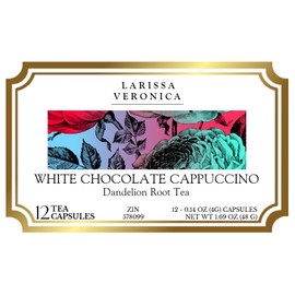 White Chocolate Cappuccino Dandelion Root Tea (Single Serve K-Cup Pods) (12 pods, ZIN: 578099)