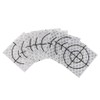 ZZALLL 100 Pcs Reflector Sheet Reflective Tape Target Total Station