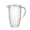 Bello Dimple Clear Plastic Reusable 2 Litre Picnic Water Jug
