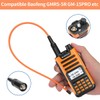 Baofeng GMRS Antenna 15.3inch SMA-Female High Gain Antenna for Baofeng