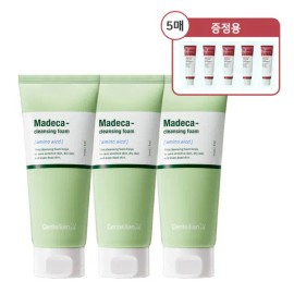 Centellian 24 [Fashion Plus] [Centellian 24] Centellian 24 Madeca Amino Acid Cleansing Foam 160g x 3 + Season 5 Cream 1ml x 5 / [패션플러스][센텔리안24]센텔리안24 마데카 아미노산 클렌징 폼 160g 3개 + 시즌5 크림 1ml 5매