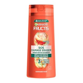 Garnier Fructis SOS Damage Eraser Shampoo 250ml, 8.45 Fl Oz (Pack of 1)
