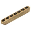 7 Hole Rustic Wooden Sugarmold-Mold Only