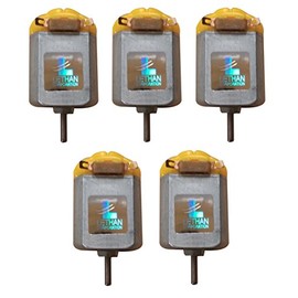 Tinkering Supplies 1.5V to 3V DC Project Motors (Pack of 5)