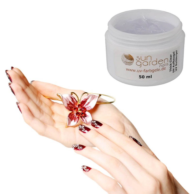 UV Thick Clear Builder Gel Premium 50 ml - Builder