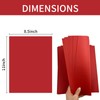 20sheet 8.5'' x 11''Red Cardstock,250gsm/92bl Construction Paper,Double Sided Printer Paper,for