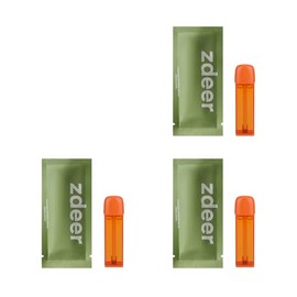 ZDEER Smart Electric Oral Spray Refill for PW13 – 3-Pack (Green Grape) – Juicy Grape Flavor, Fresh Breath Anytime