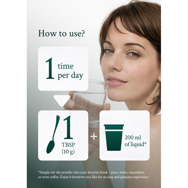 Intenson Collagen Powder, 300 g, Collagen Type 1 and 3,
