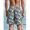 METRONS Mens Swim Trunks Men's Casual Novelty Swimwear Shorts Beachwear