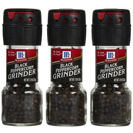 Case of McCormick Black Peppercorn Grinder (6 Total)