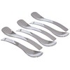 Guzzini - Gocce, 6 Dessertlöffeln 10,5 cm - Silber, 2,3
