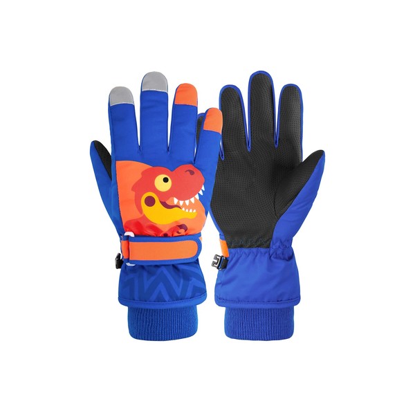 Century Star Kids Waterproof Gloves Snow Gloves Warm Winter Gloves