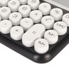 12 Digit Calculator Round Button LCD Display Calculator Detachable Auto