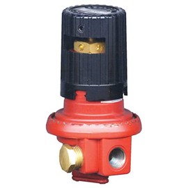 Gas-FLO GR-338 GR-300 Adjustable High Pressure Gas Regulator with Hard Nose, 1/4 in Pipe, Zinc, Import