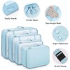 Packing Cubes, 9 Set Packing Cubes with Shoe Bag &