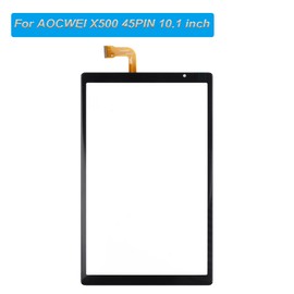 E-yiiviil Touch Screen Panel Digitizer (Without LCD Display) Compatible with AOCWEI X500 45PIN 10.1 inch with Tools