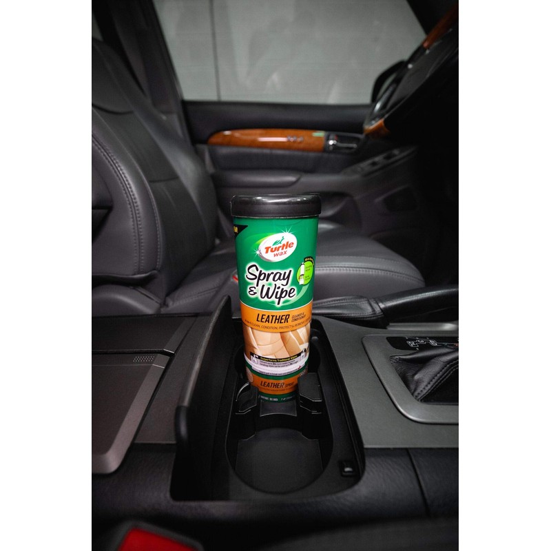 Turtle Wax 50941 Spray & Wipe Leather Cleaner & Conditioner