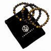 Luxfancy Pulsera de piedras, set de 3 pulseras,+ 1 de