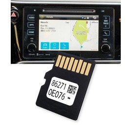 iolory Latest Maps Update Version 2024 Navigation SD Card,Automotive Memory Card,Car Accessories,Micro SD Card for Car,GPS SD Card Coverage USA and Canada Maps for GPS System,Replaces OEM 86271-0E076