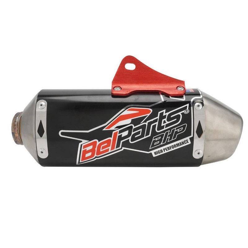 JFG RACING Dirt Bike Exhaust Muffler Pipe Full System For