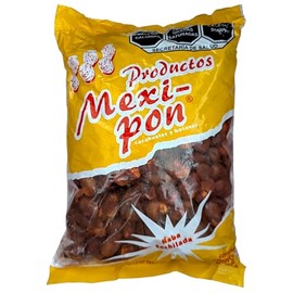 Mexi-Pon Habas Enchiladas y Saladas 900g - Habas Fritas Crujientes, Botana Tradicional Mexicana, Snack Picante Ideal para Reuniones y Fiestas