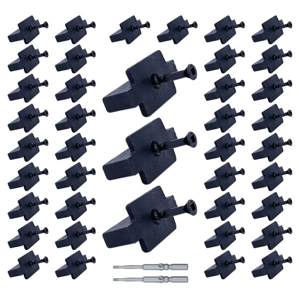 1000PCS Hidden Fasteners Deck Fastener Clip Universal Nylon Clips Decking