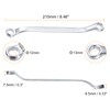 sourcing map 45-Degree Offset Box End Wrench 12mm x 13mm