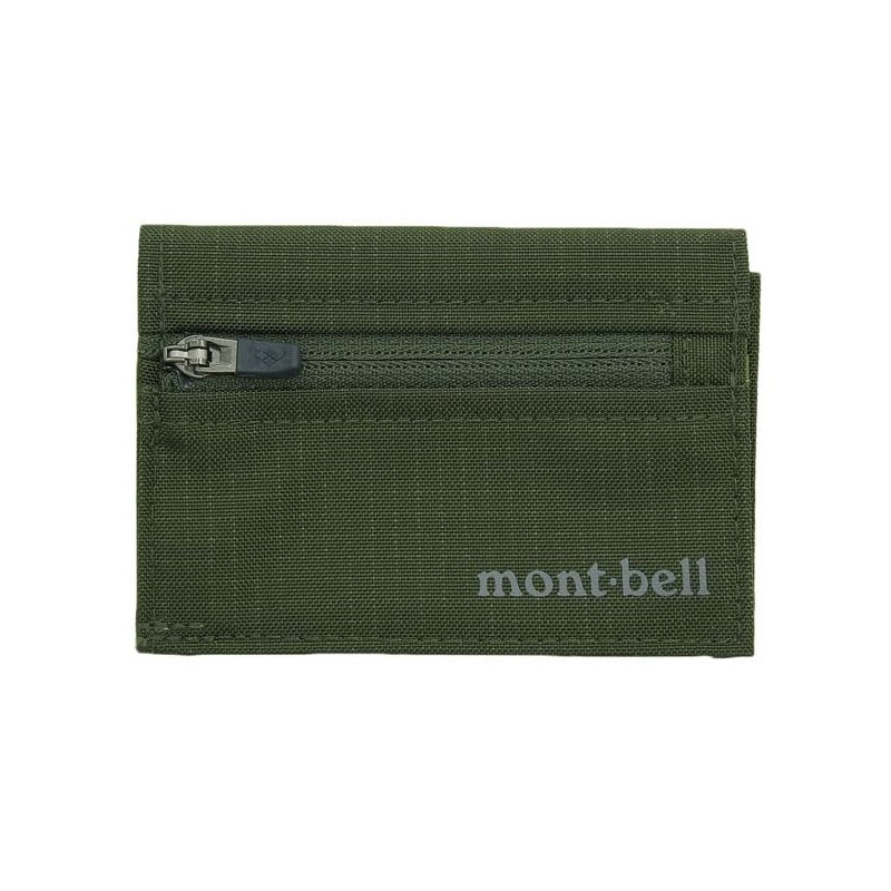 Montbell 1133248 Men's Women's Trifold Mini Wallet Compact Nylon Trail