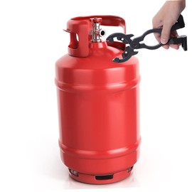 Operitacx Home Gas Tank Spanner Pressure Reducing Valve Wrench Aluminum Alloy Tool Non-Slip Handle Wrench and Bottle Opener