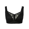 Ulla Popken Women's Bra, black